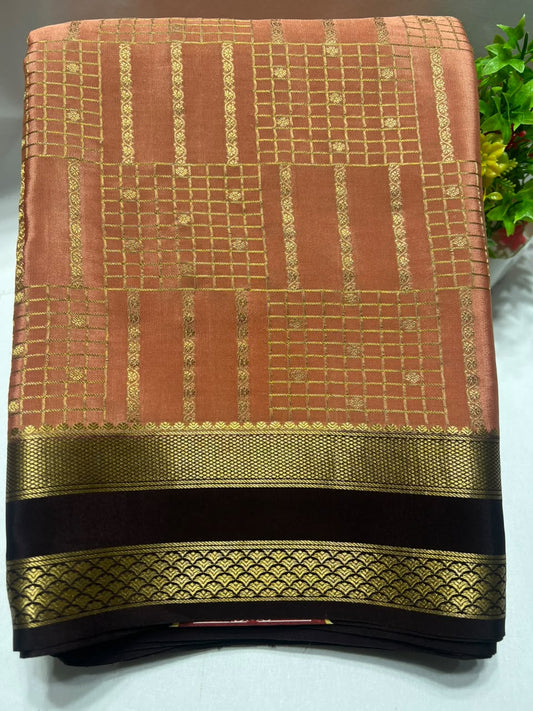 Pure Mysore Silk Saree.