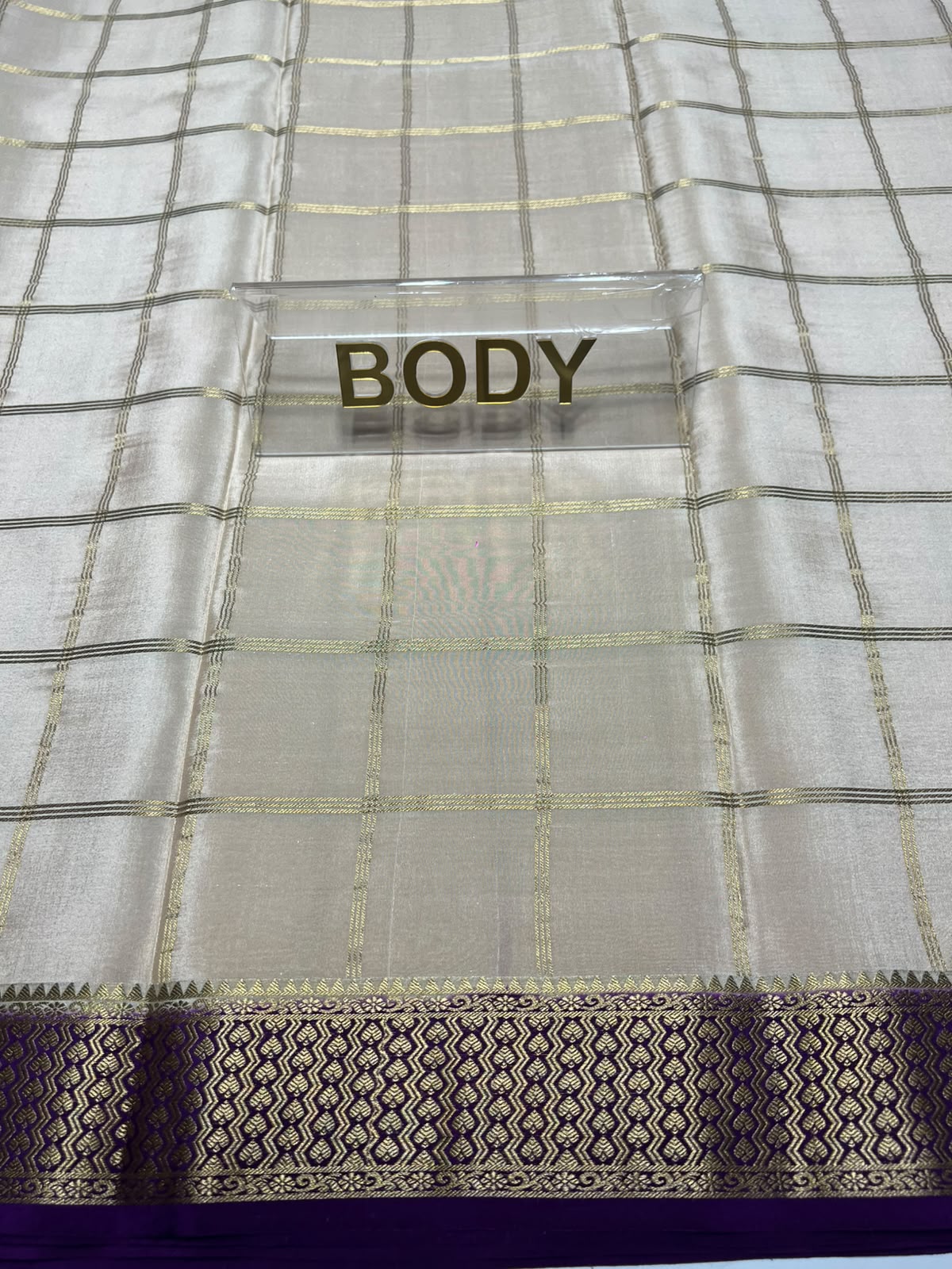 Pure Mysore Silk Saree.