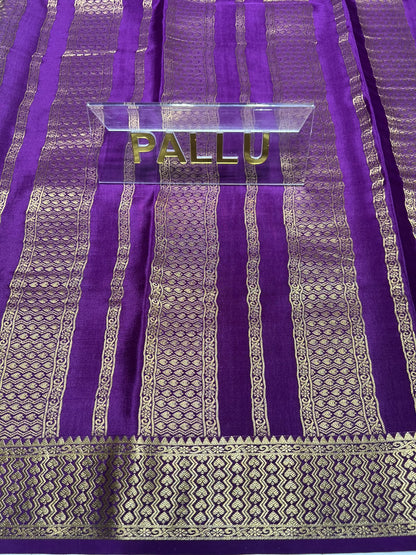 Pure Mysore Silk Saree.