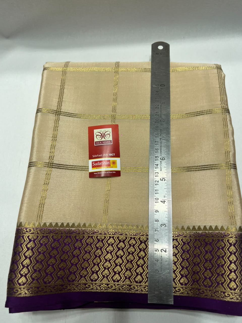 Pure Mysore Silk Saree.