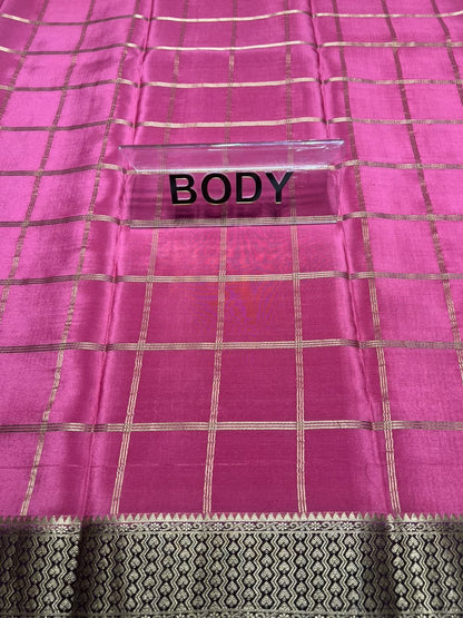 Pure Mysore Silk Saree.