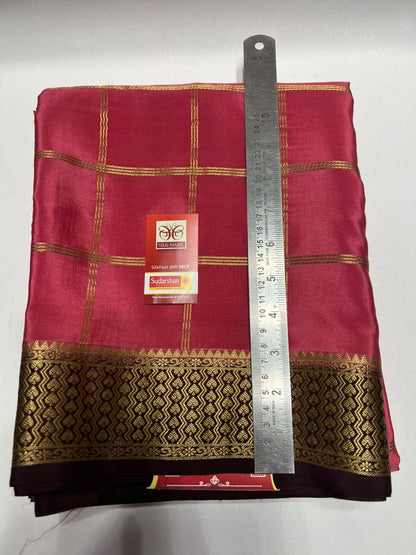 Pure Mysore Silk Saree.
