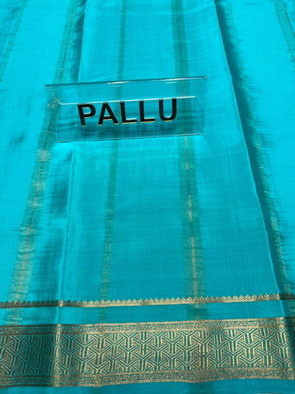 Pure Mysore Silk Saree.