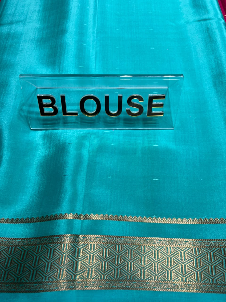 Pure Mysore Silk Saree.