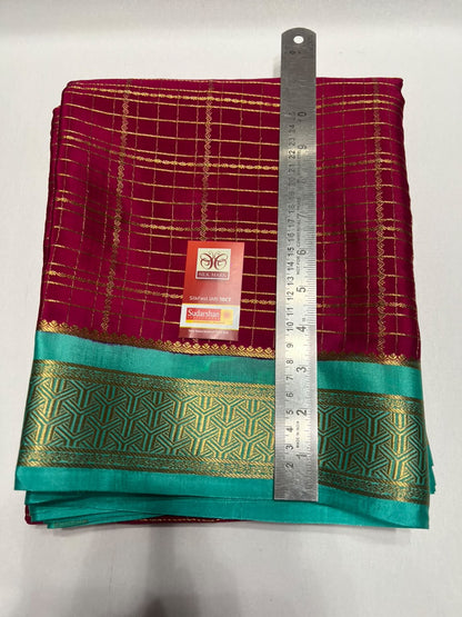 Pure Mysore Silk Saree.