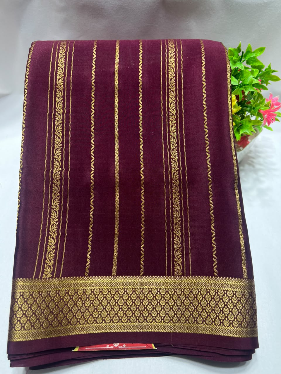 Pure Mysore Silk Saree.