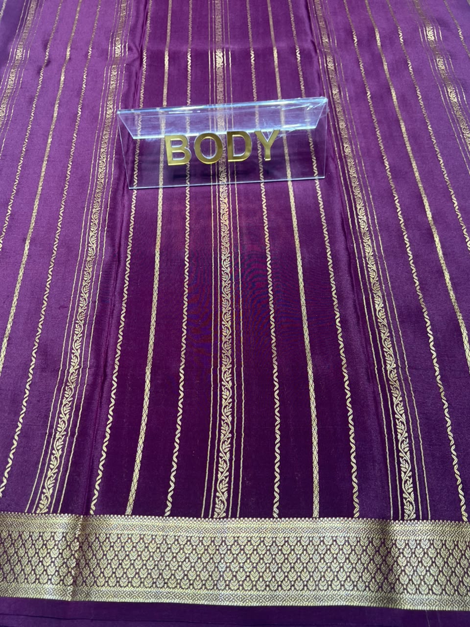 Pure Mysore Silk Saree.