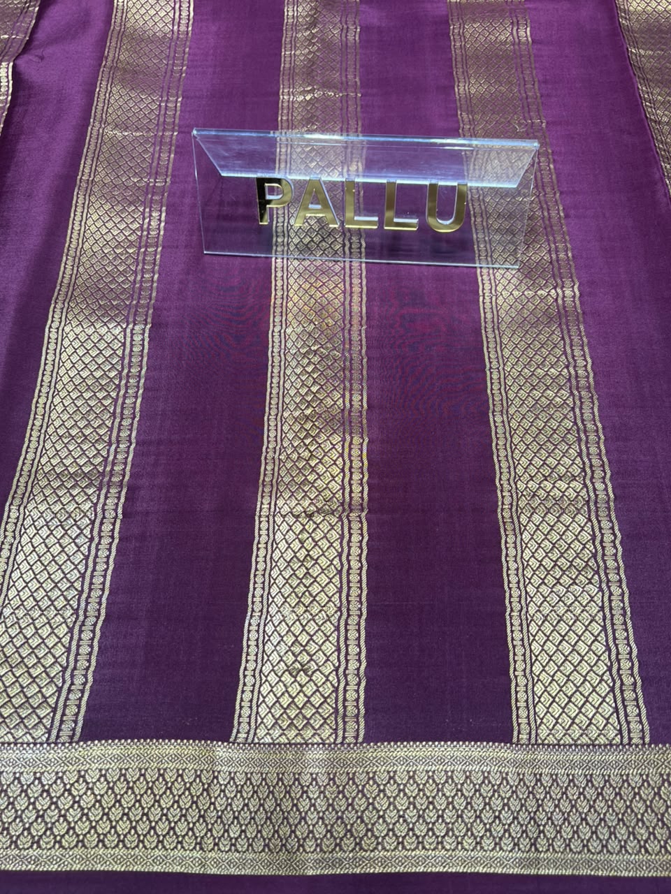 Pure Mysore Silk Saree.