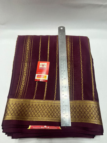 Pure Mysore Silk Saree.