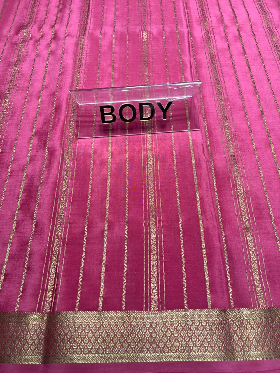 Pure Mysore Silk Saree.