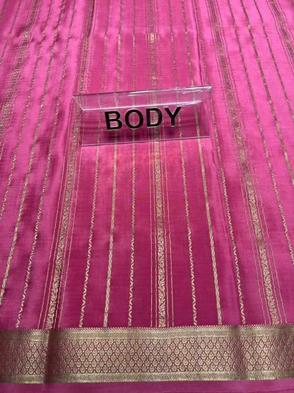 Pure Mysore Silk Saree.