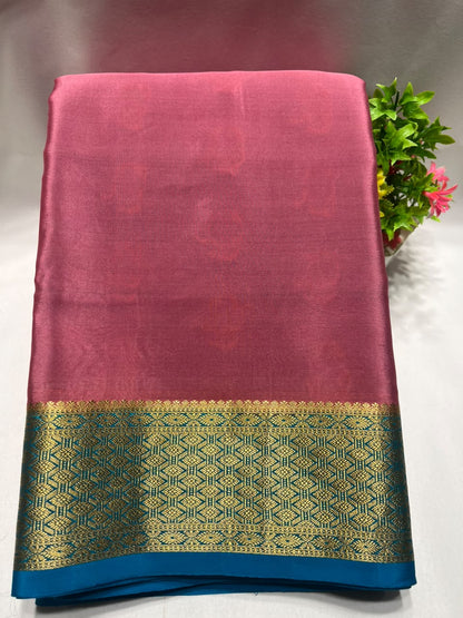 Pure Mysore Silk Saree.
