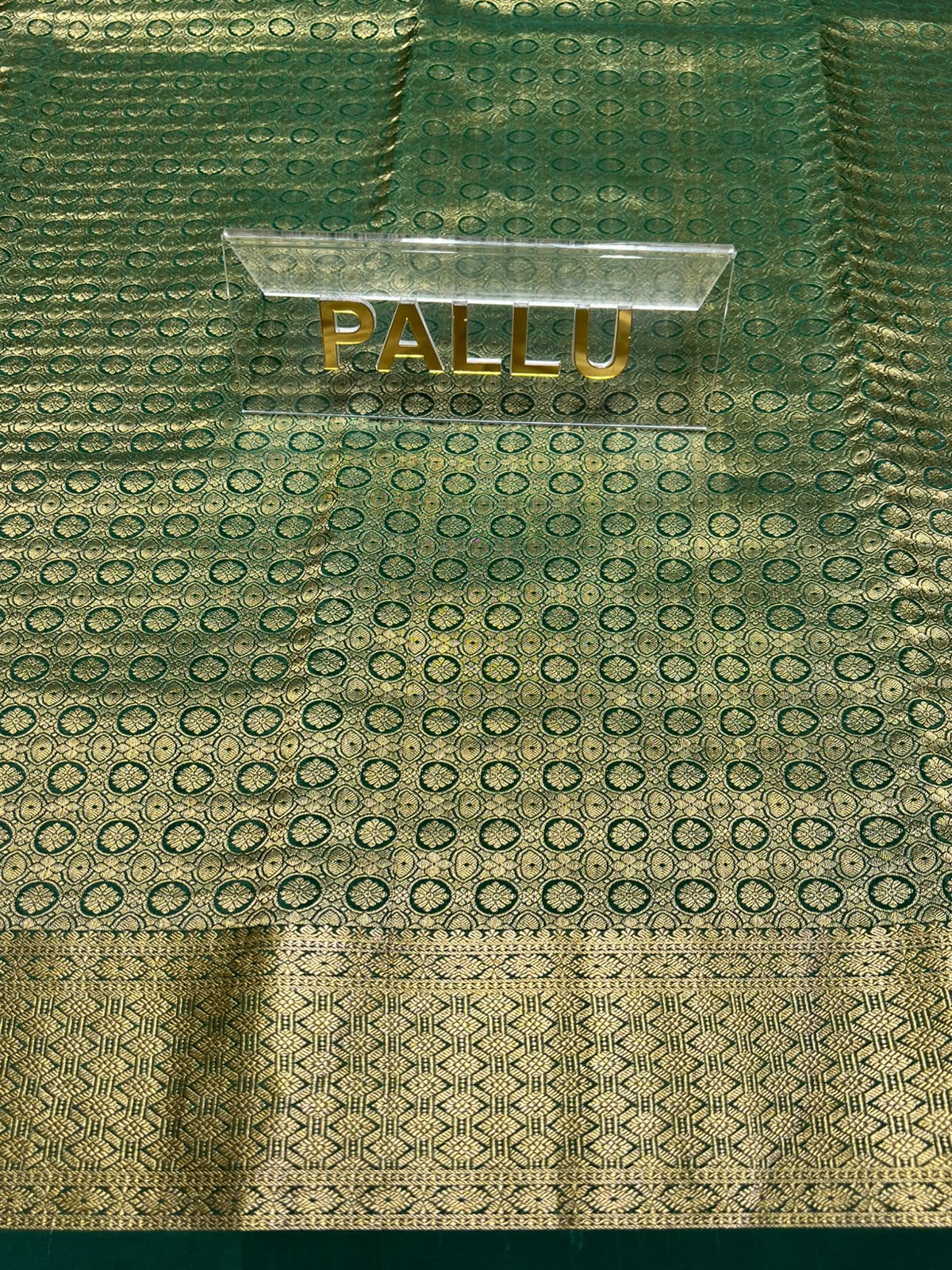 Pure Mysore Silk Saree.