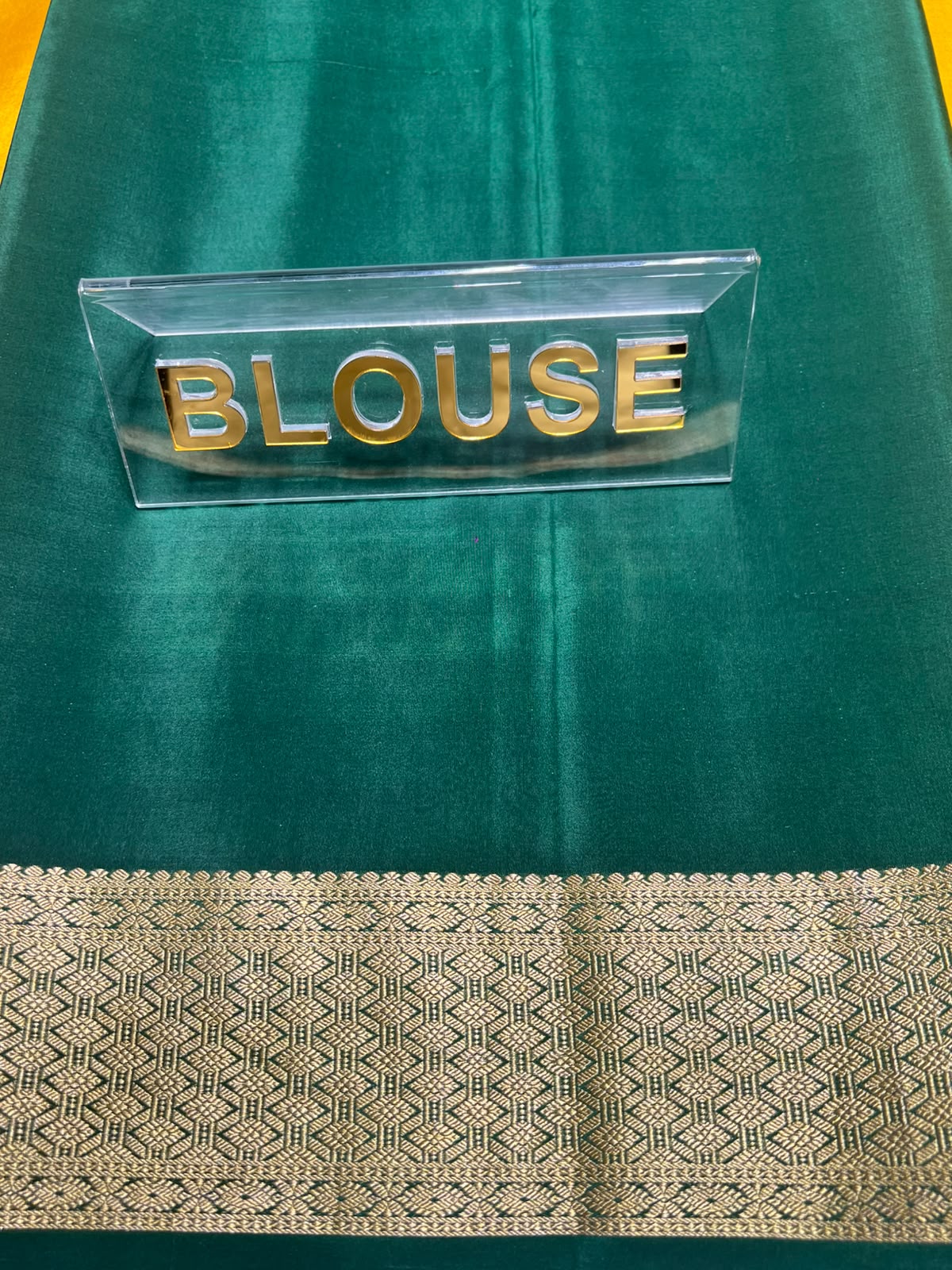 Pure Mysore Silk Saree.