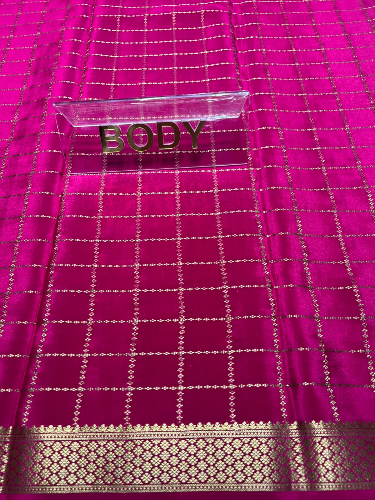 Pure Mysore Silk Saree.