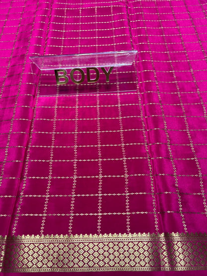 Pure Mysore Silk Saree.