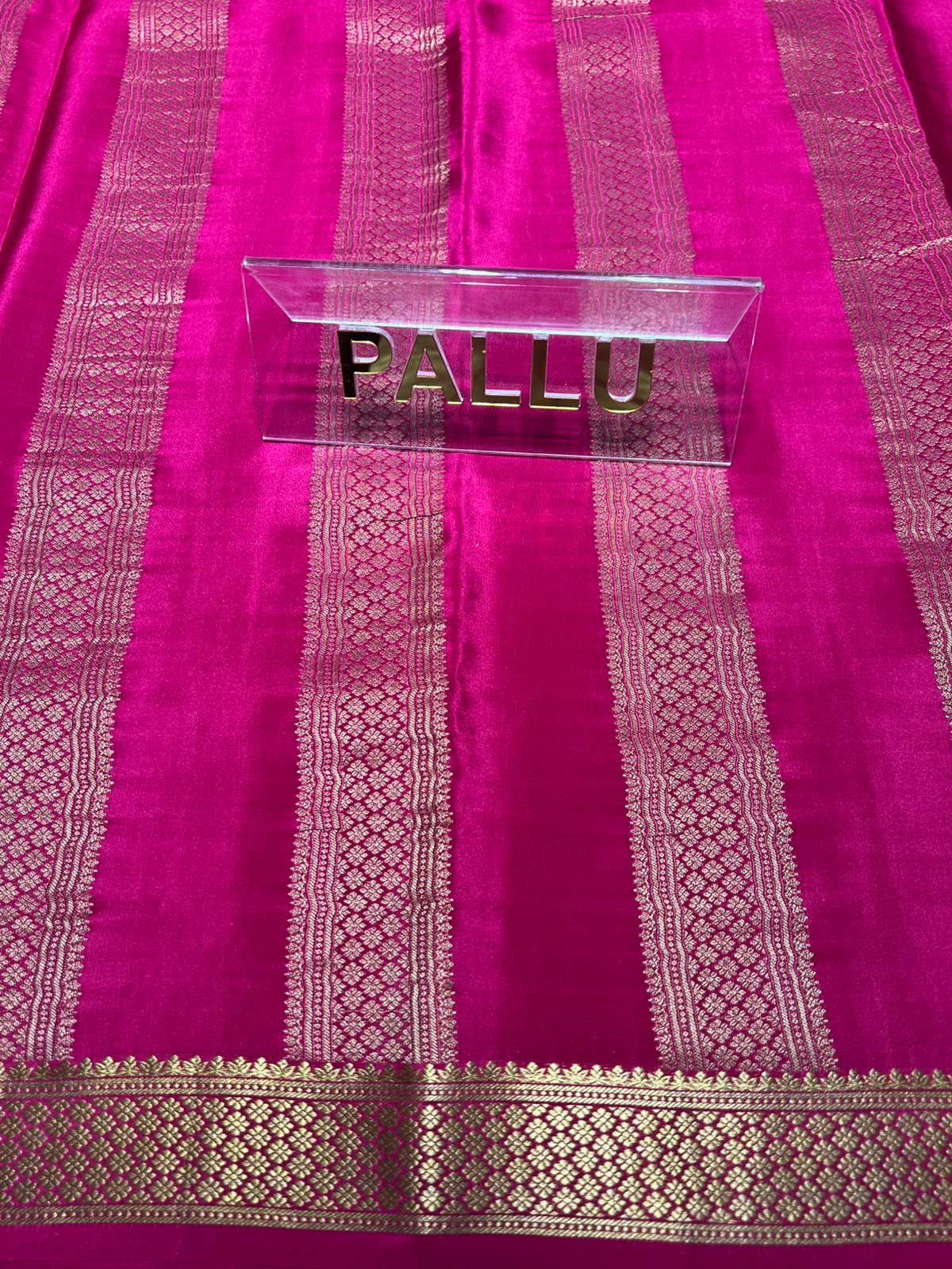 Pure Mysore Silk Saree.