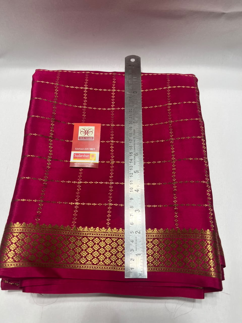Pure Mysore Silk Saree.