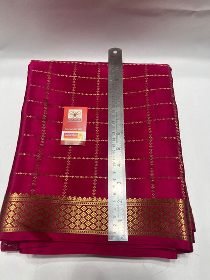 Pure Mysore Silk Saree.