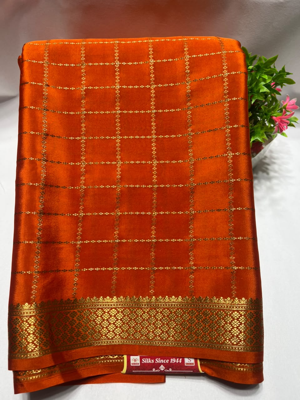 Pure Mysore Silk Saree.
