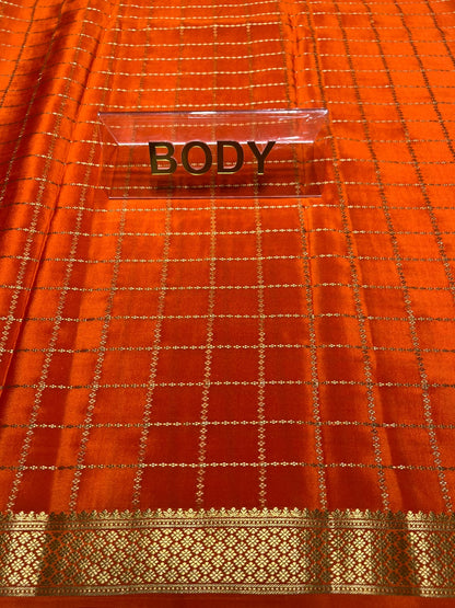 Pure Mysore Silk Saree.