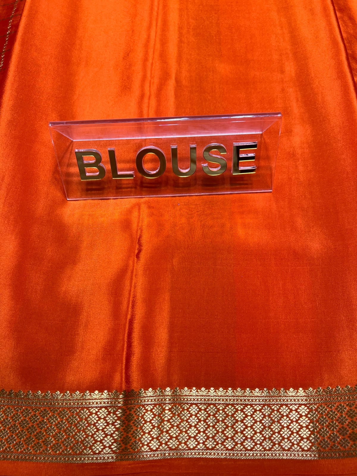 Pure Mysore Silk Saree.