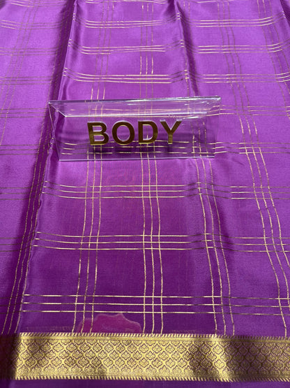 Pure Mysore Silk Saree ( 60 Grams )