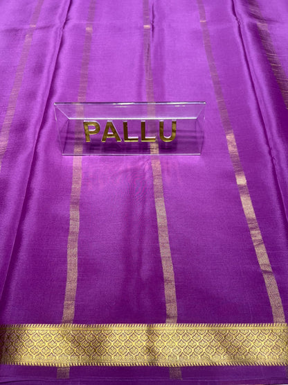 Pure Mysore Silk Saree ( 60 Grams )