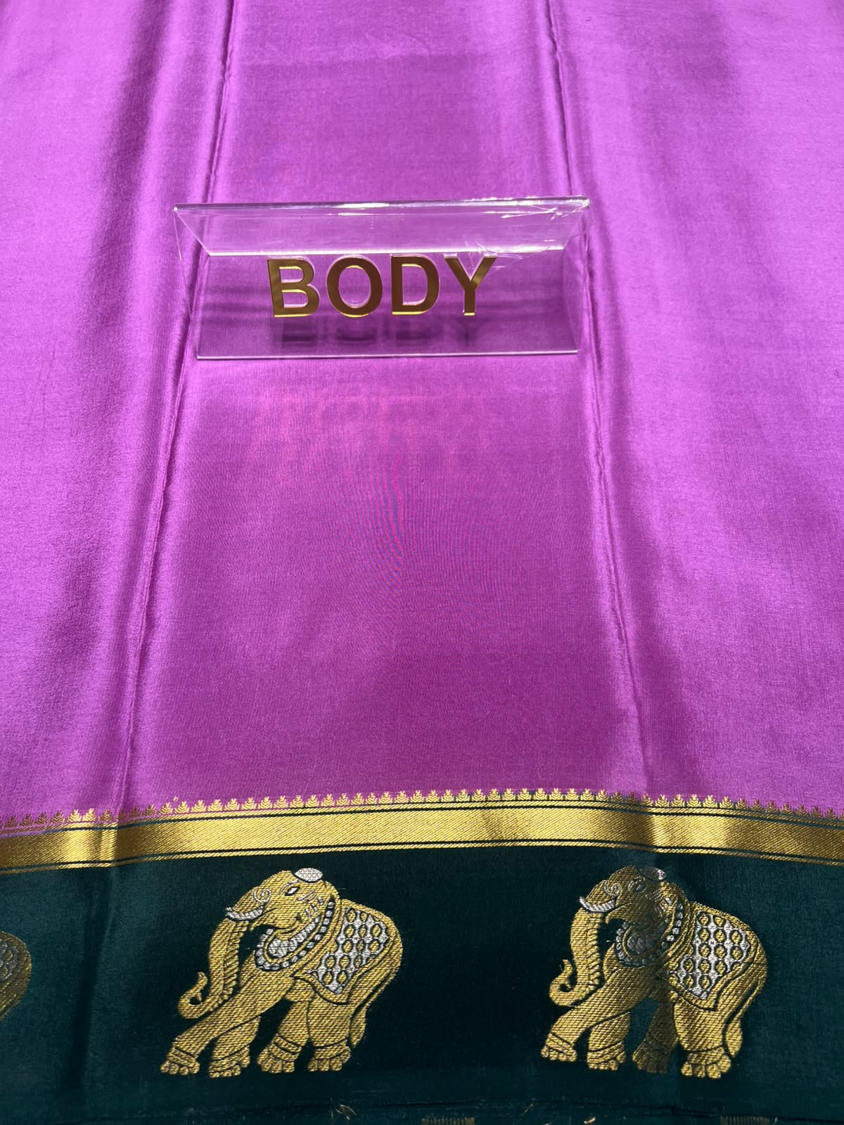 Pure Mysore Silk Saree.