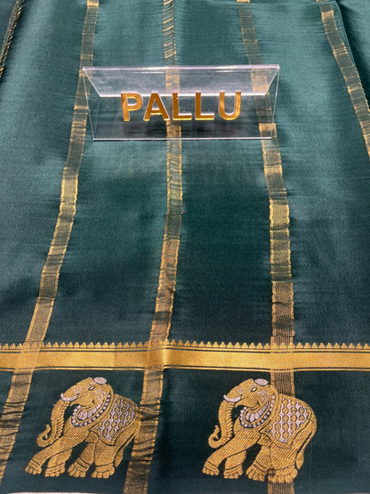 Pure Mysore Silk Saree.