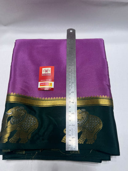 Pure Mysore Silk Saree.
