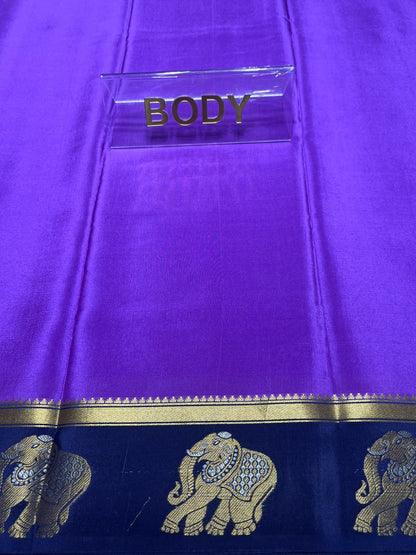 Pure Mysore Silk Saree.