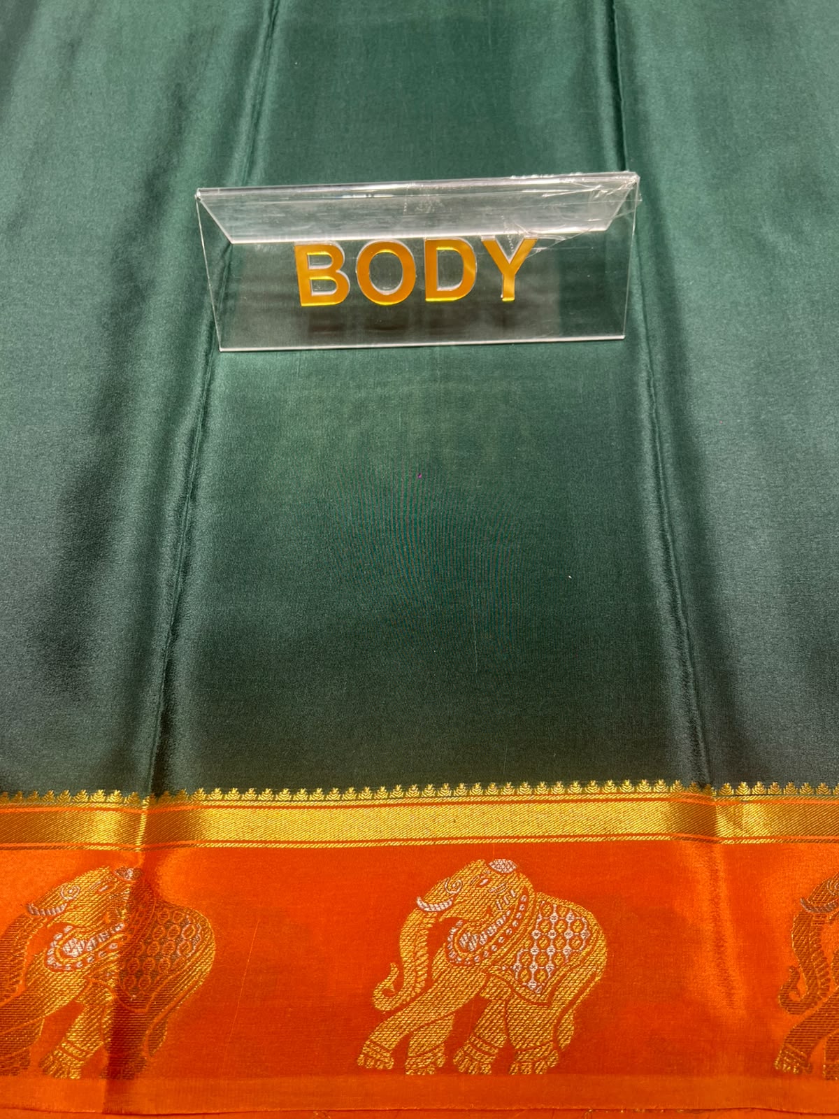 Pure Mysore Silk Saree.