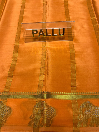 Pure Mysore Silk Saree.