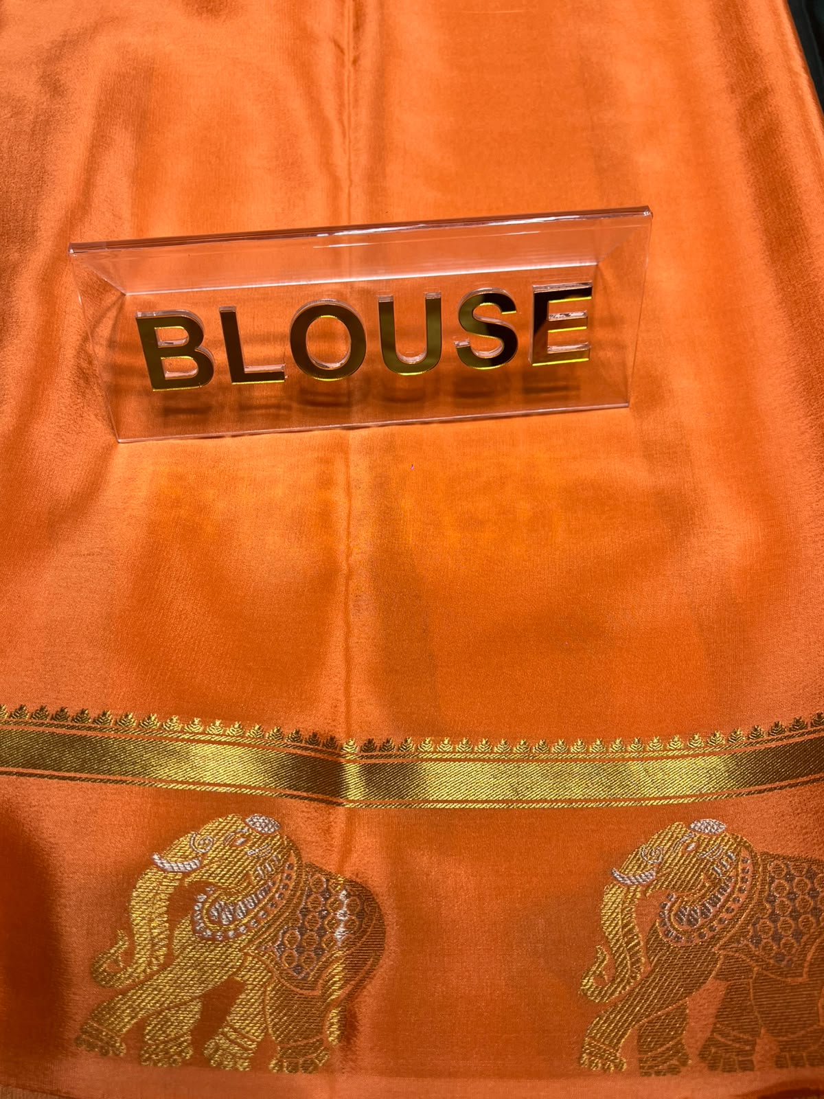 Pure Mysore Silk Saree.