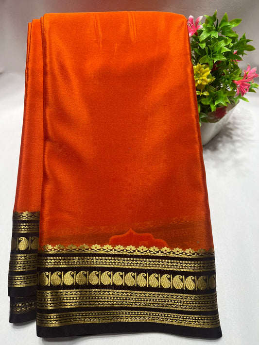 Pure Mysore Silk Saree ( 60 Grams )