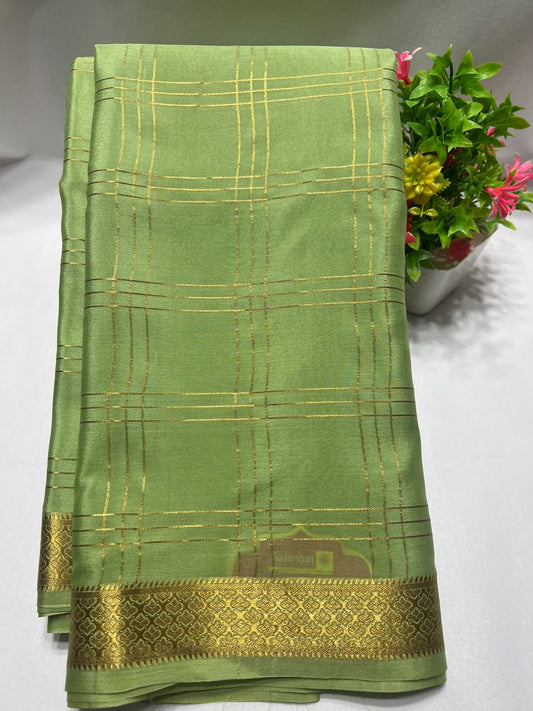 Pure Mysore Silk Saree ( 60 Grams )