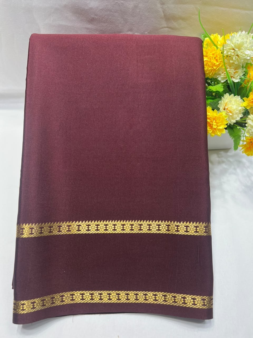 Pure Mysore Silk Saree.