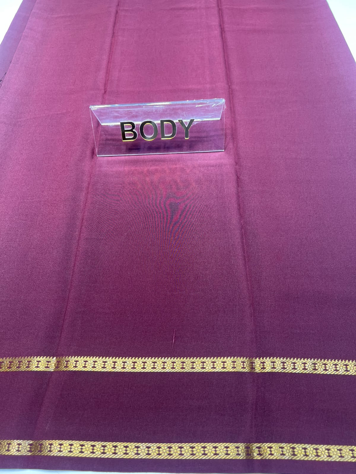 Pure Mysore Silk Saree.