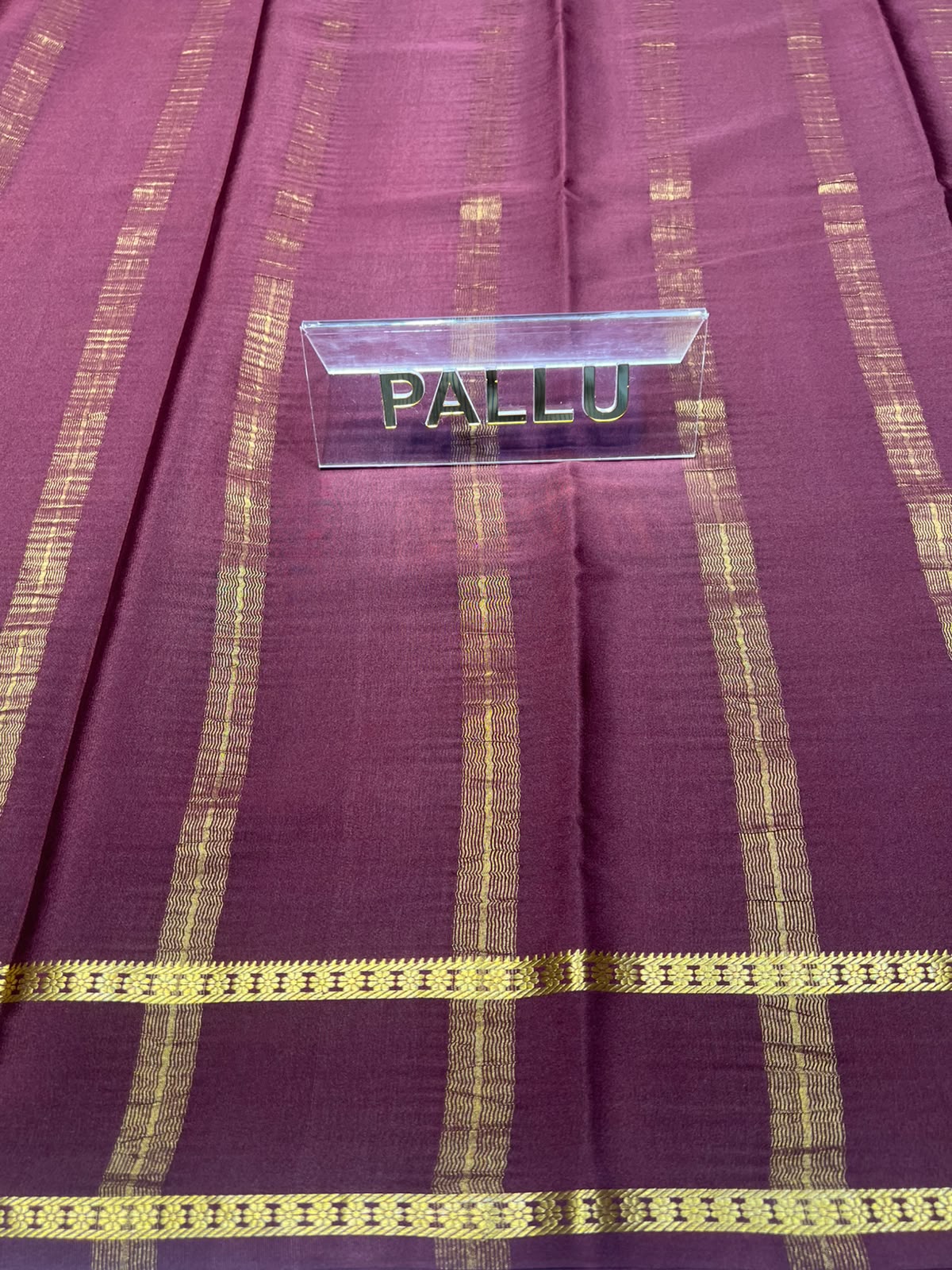 Pure Mysore Silk Saree.