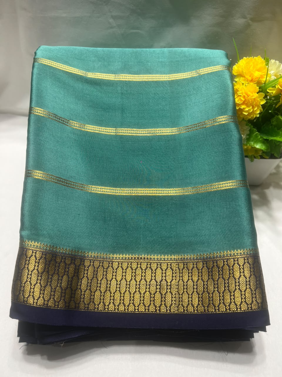 Pure Mysore Silk Saree.