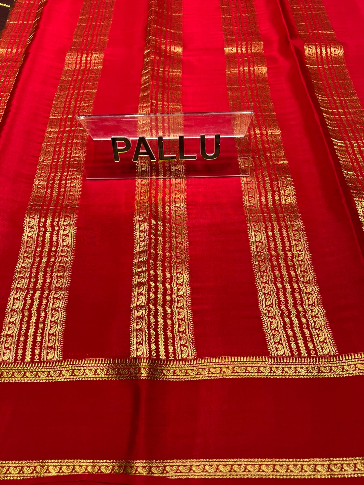 Pure Mysore Silk Saree.