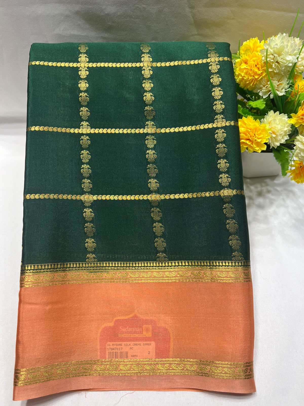 Pure Mysore Silk Saree.