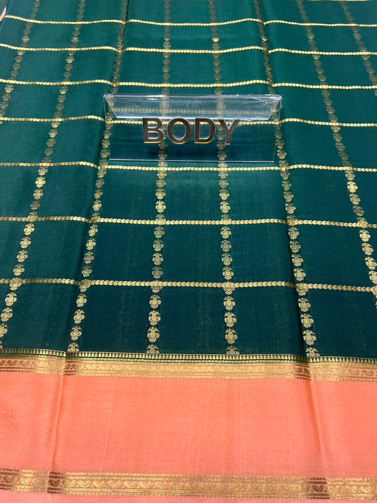 Pure Mysore Silk Saree.