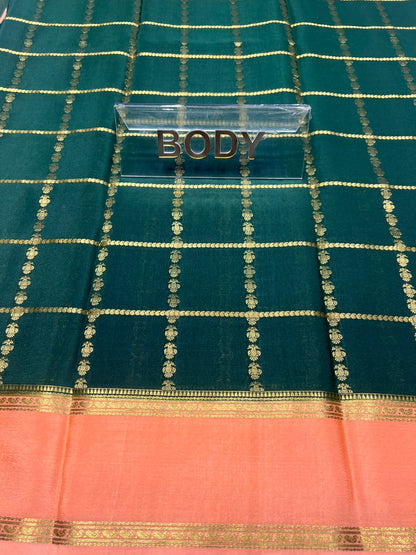 Pure Mysore Silk Saree.
