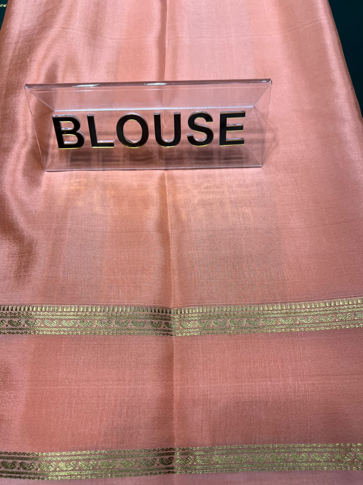 Pure Mysore Silk Saree.