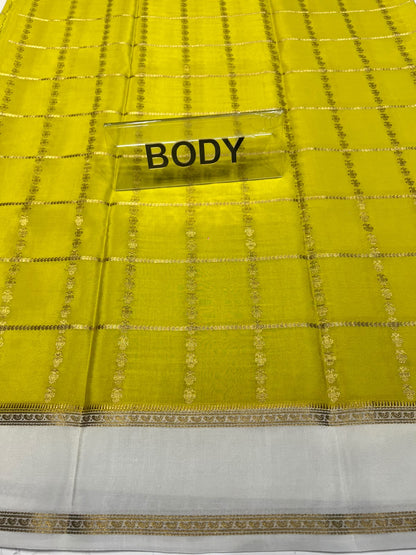 Pure Mysore Silk Saree.