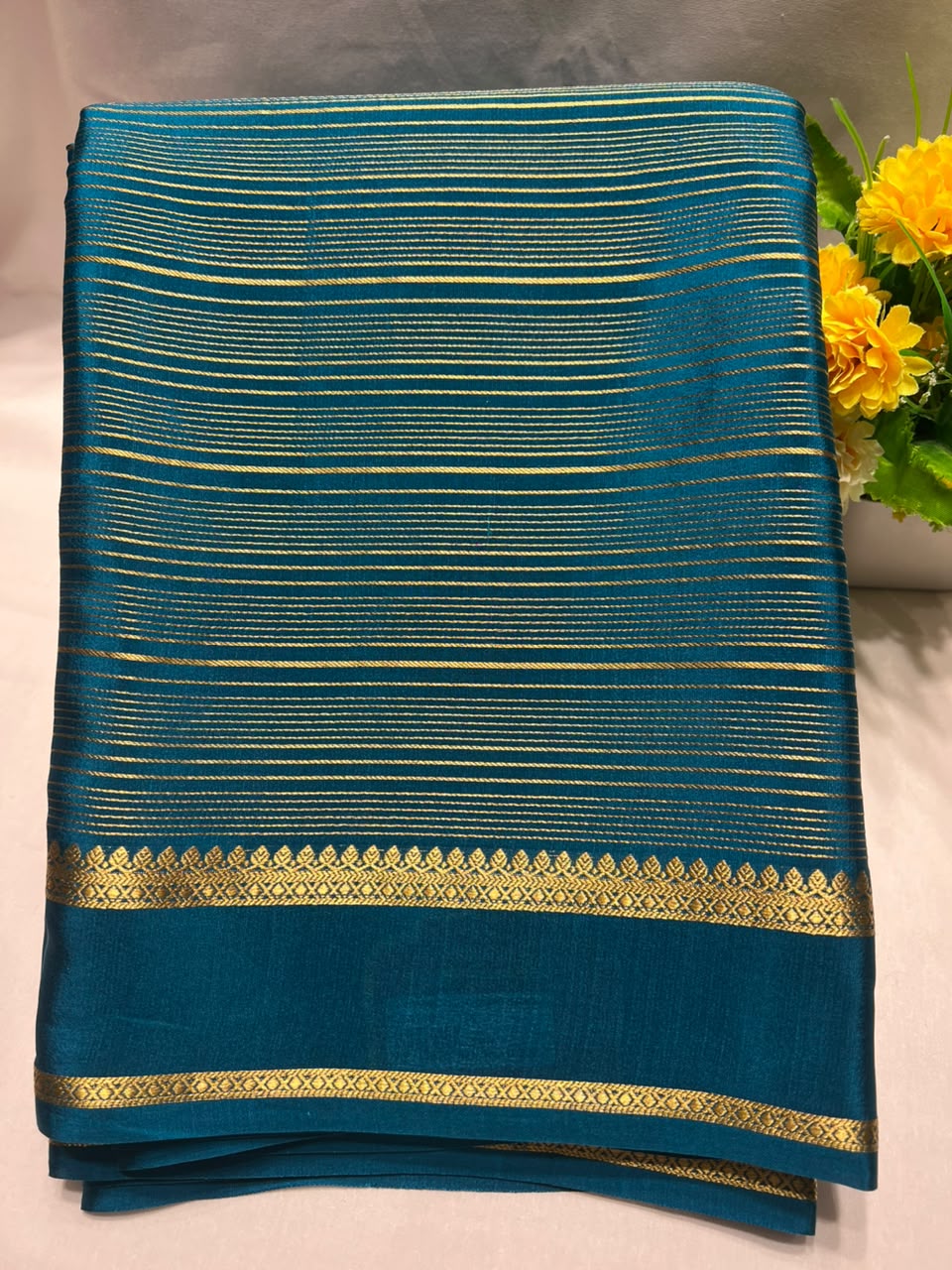 Pure Mysore Silk Saree.