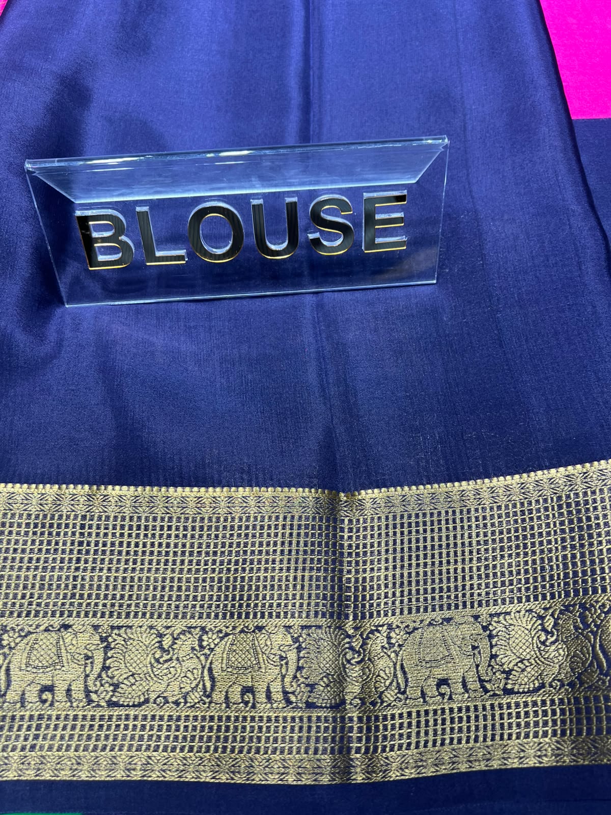 Pure Mysore Silk Saree.