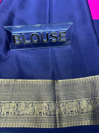 Pure Mysore Silk Saree.